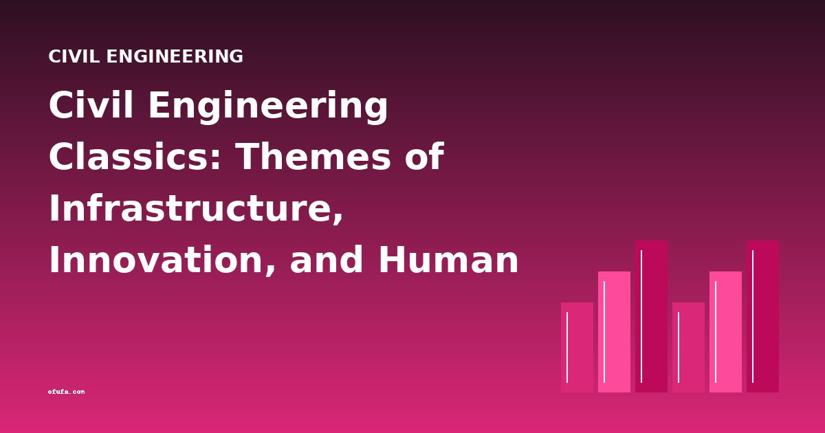 Civil Engineering Classics: Themes of Infrastructure, Innovation, and Human Endeavor