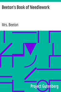 Cover of Beeton's Book of Needlework — Text and Context