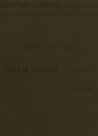 Cover of Steam Shovels and Steam Shovel Work — Text and Context