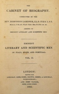 Cover of Eminent literary and scientific ...