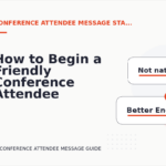 How to Begin a Friendly Conference Attendee Message