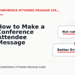 How to Make a Conference Attendee Message Easy to Understand