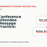 Conference Attendee Message Practice: Clear Reply Patterns